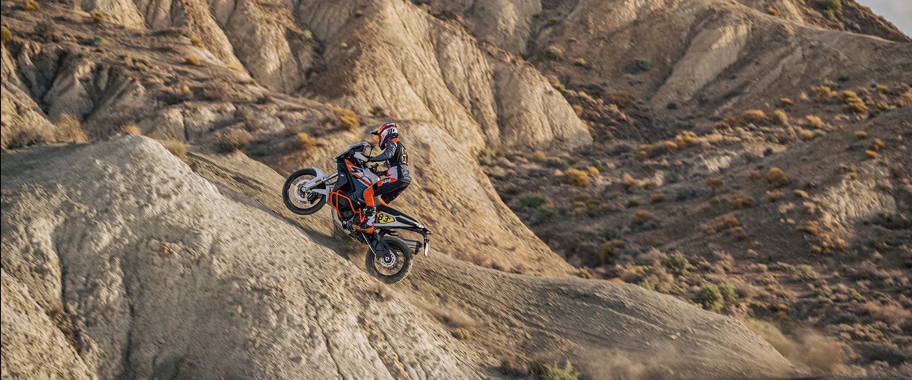 KTM 1390 Super Adventure R — fotografia oficial em utilização