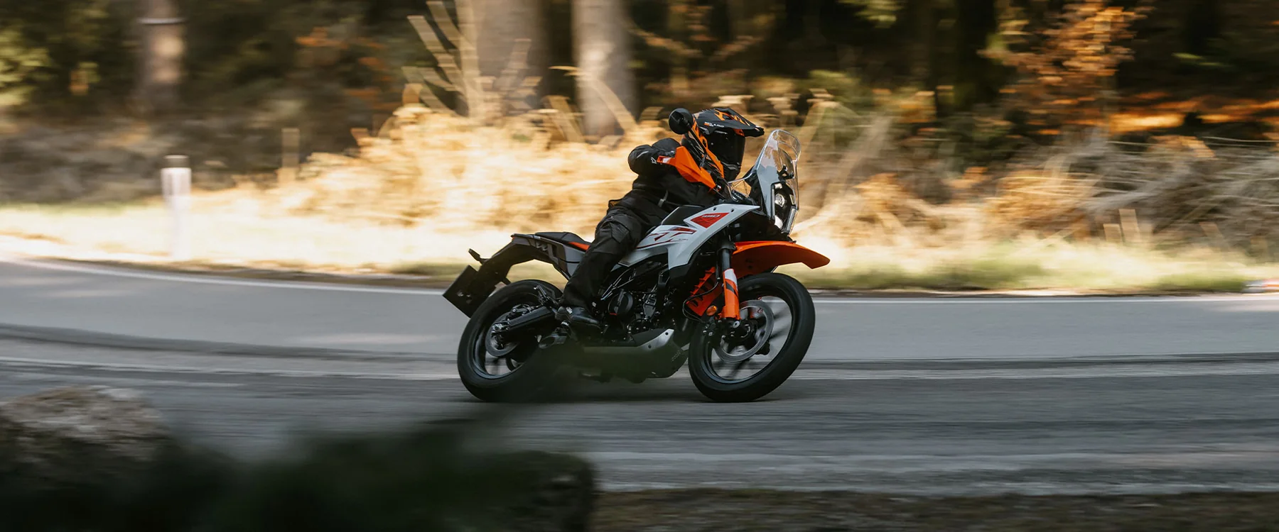 KTM 390 Adventure X — em utilização