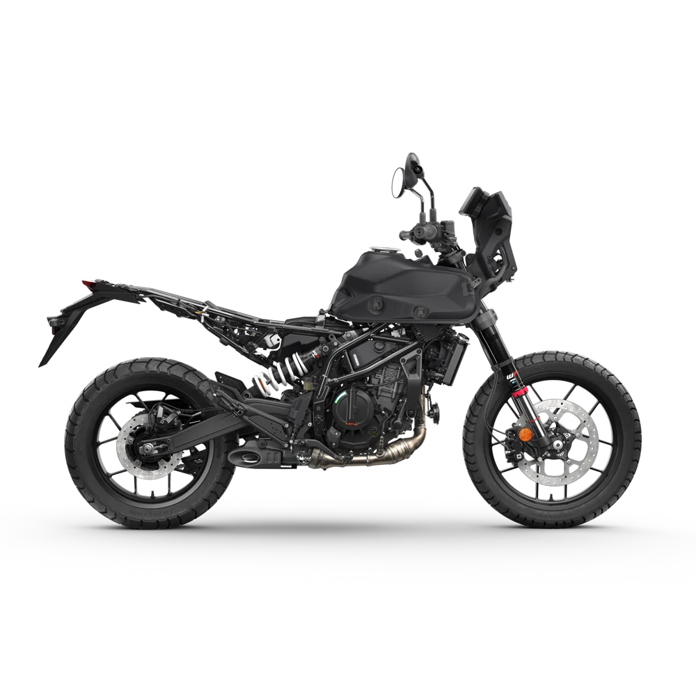 Suspensão pronta para aventura